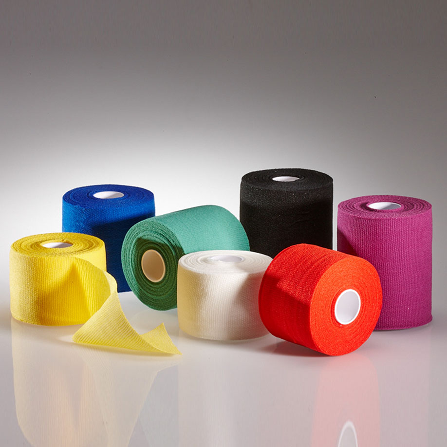 ELASTUS haft/fein, 10 cm x 20 m, Farbmix, 10 Stück kohäsive Fixierbinde