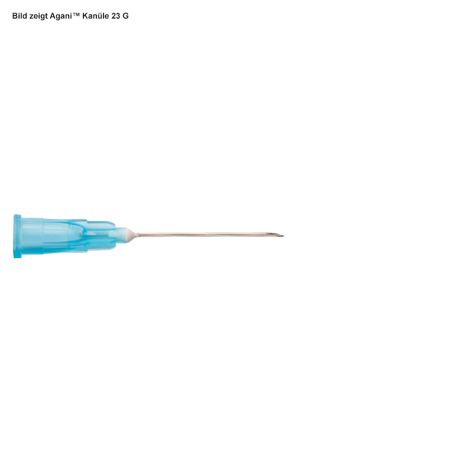 Agani Einmal-Kanülen Nr. 14, 0,60 x 32 mm, blau (100 Stck.)