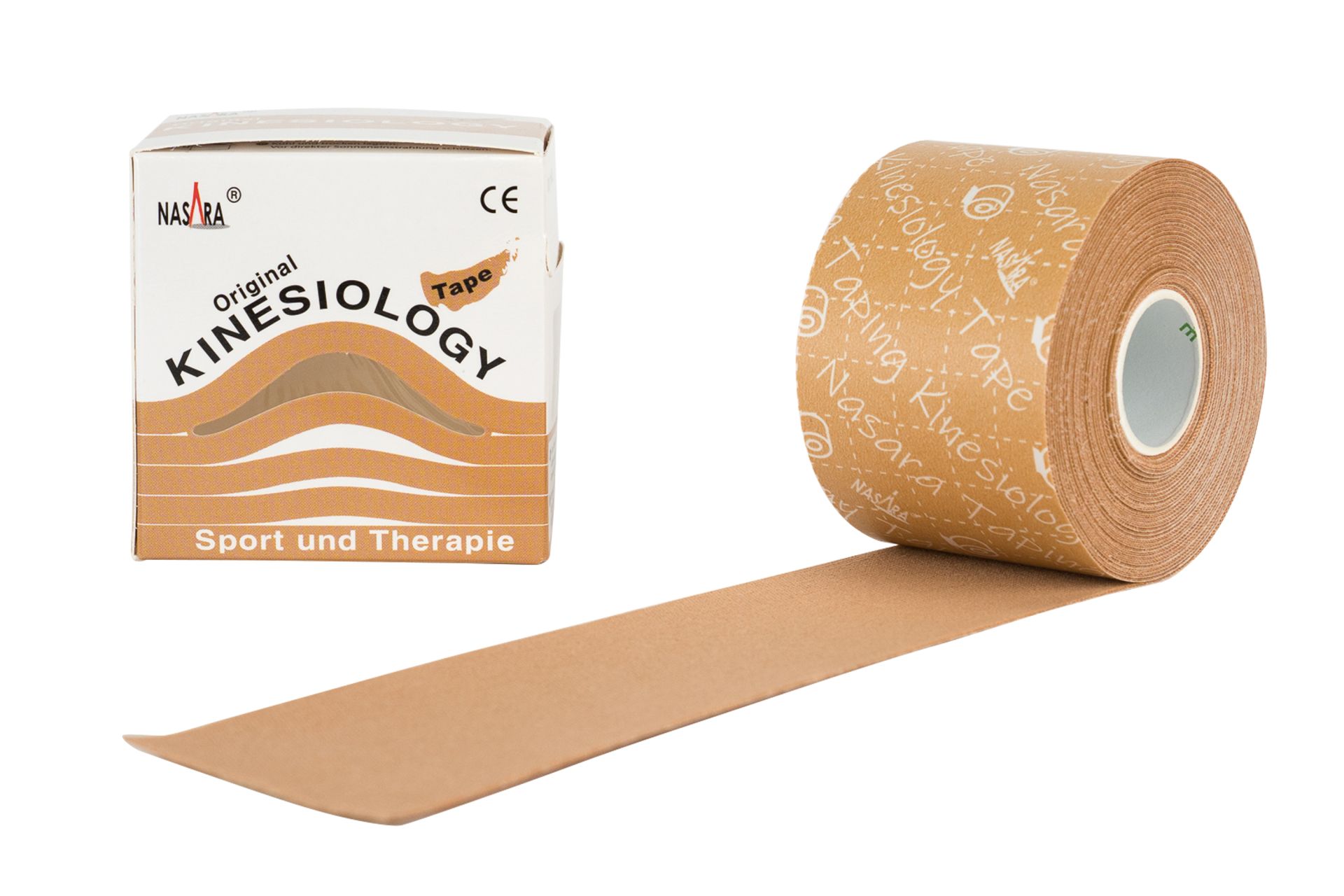 Nasara Kinesiology Tape classic - beige 5m x 5cm