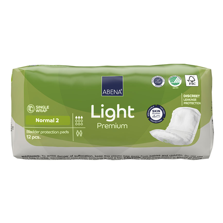 Abena Light Normal 2 Premium Inkontinenzeinlagen (12 Stck.)
