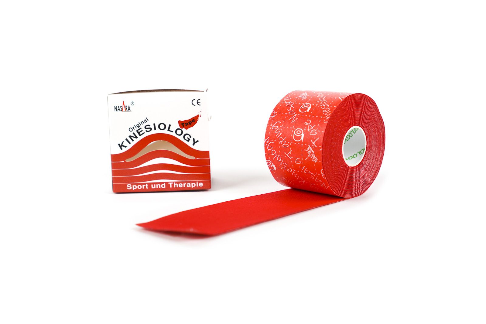 Nasara Kinesiology Tape classic - rot 5m x 5cm