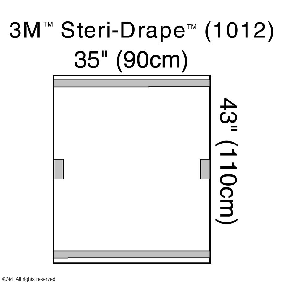 3M Steri-Drape Geräteabdeckungen 90 x 110 cm (10 Stck.)