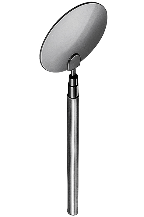 Abdeckscheibe Ø 55 mm mit Griff und Clip (Cover-Test)