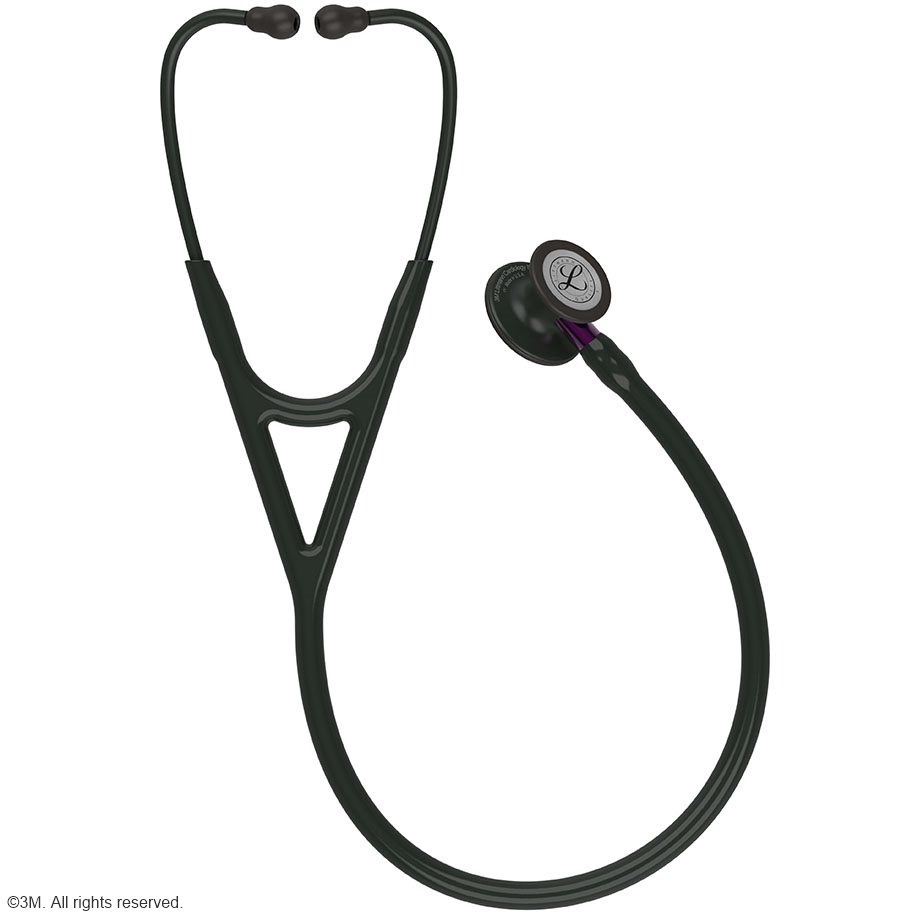 3M Littmann Cardiology IV Diagnostic Stethoskop Black Edition,
